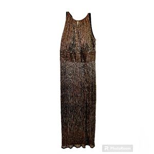Elegant Brown Evening Prom Dress Shimmer
